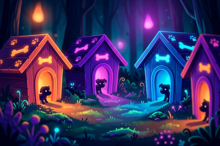 Слот The Dog House с забавными псами